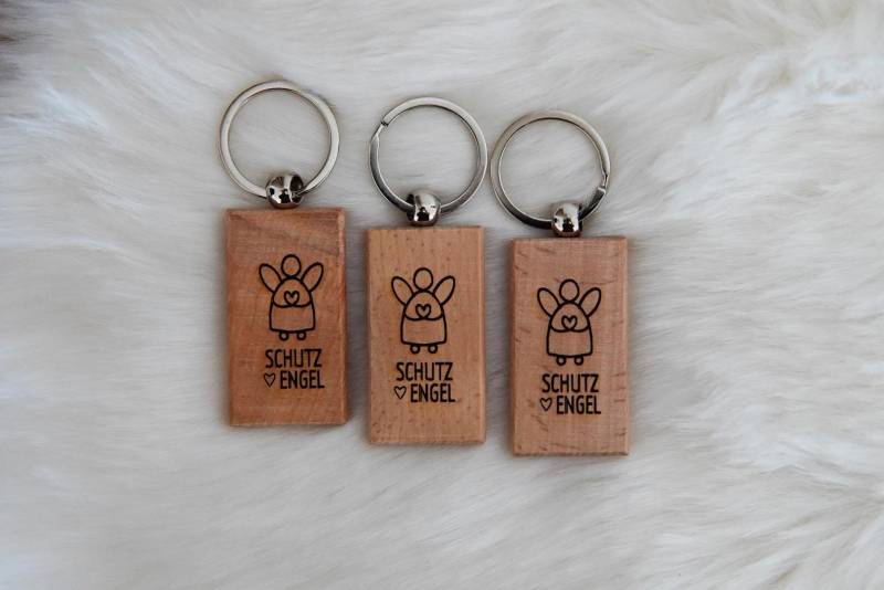 Schlüsselanhänger Schutzengel von BKDesignmitHerz