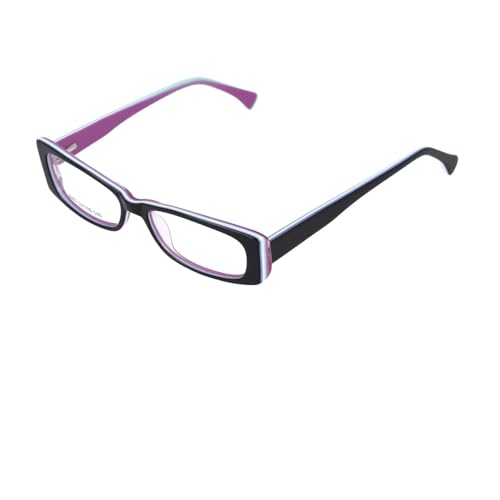 BKEKM Brillenfassungen Modische Brillenfassungen, quadratische Acetat-Brillenfassungen, tragbare Brillenfassungen, Reise- und Outdoor-Dekoration, Brillen Leichtes von BKEKM