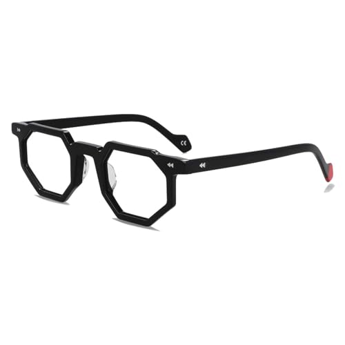 BKEKM Brillenfassungen Optische Brillengestelle, Acetat-Brillengestelle, Anti-Blaulicht-Brillengestelle, leichte Brillen, 139 x 146 mm Leichtes von BKEKM