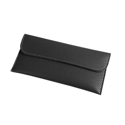 BKEPDY Schlanke Brieftasche Damen Geldbörse Portemonnaie Kunstleder Kartenetui Lang Clutch Elegant Geldtasche von BKEPDY