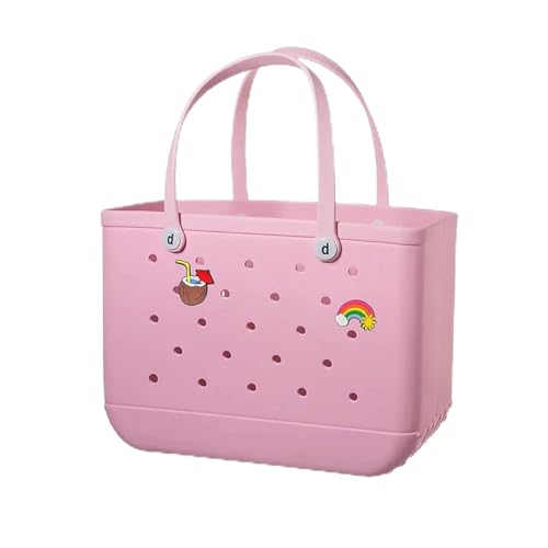 BKGBQAOW EVA Strandtasche, Tragbare Aufbewahrungstasche, GroßE KapazitäT Wasserdicht, Mit LöChern, Reinigbar, GeräUmiger Innenraum, üBerraschende Geschenkauswahl BKGBQAOW EVA Strandtasche, Tragbare Aufbewahrungstasche, GroßE KapazitäT Wasserdicht, Mit LöChern, Reinigbar, GeräUmiger Innenraum, üBerraschende Geschenkauswahl von BKGBQAOW