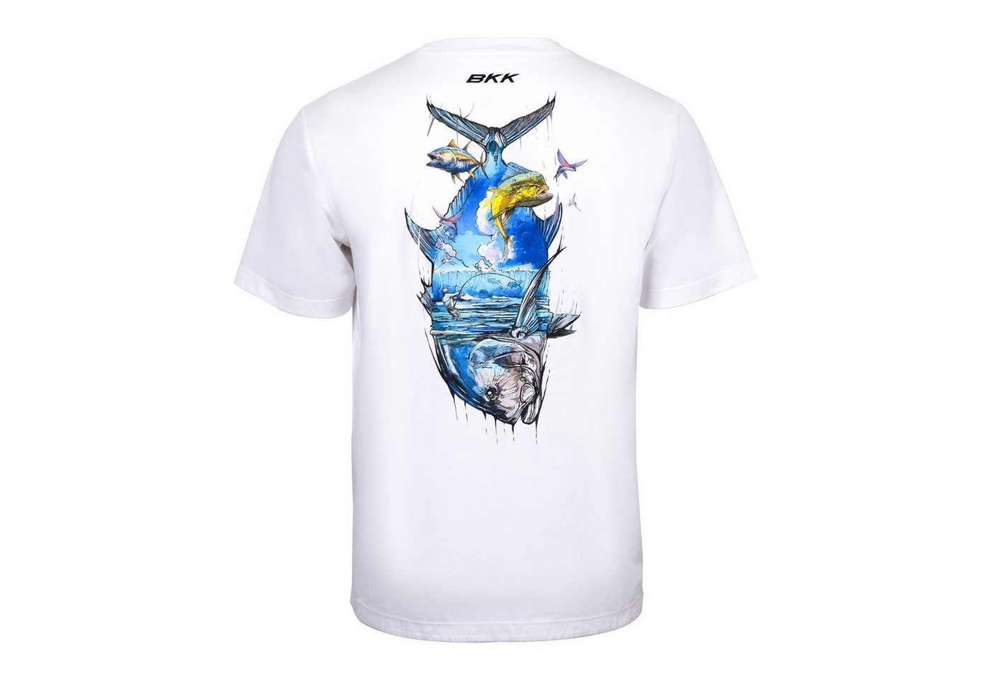 BKK T-Shirt BKK SHORT SLEEVE CASUAL SHIRT - BRAND VALUES GT - WHITE - T-Shirt BKK T-Shirt BKK SHORT SLEEVE CASUAL SHIRT - BRAND VALUES GT - WHITE - T-Shirt von BKK
