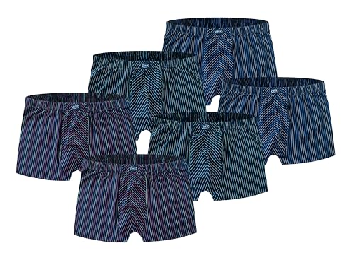 MŠnner Boxershort Gestreift in den Grš§en M Bis XXXL + †bergrš§en Von 3XL Bis 4XL (Kombi 17, 6XL - Grš§e 12) von BKP