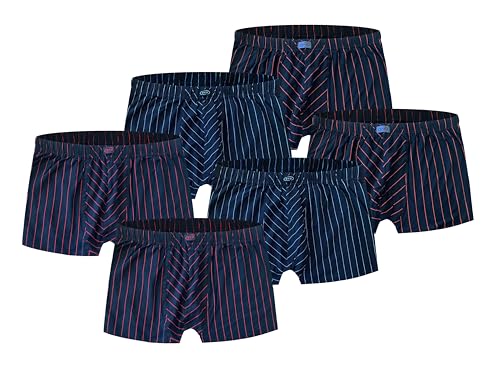 Männer Boxershort Gestreift in den Größen M Bis XXXL + Übergrößen Von 3XL Bis 4XL (Kombi 18, 4XL - Größe 10) von BKP