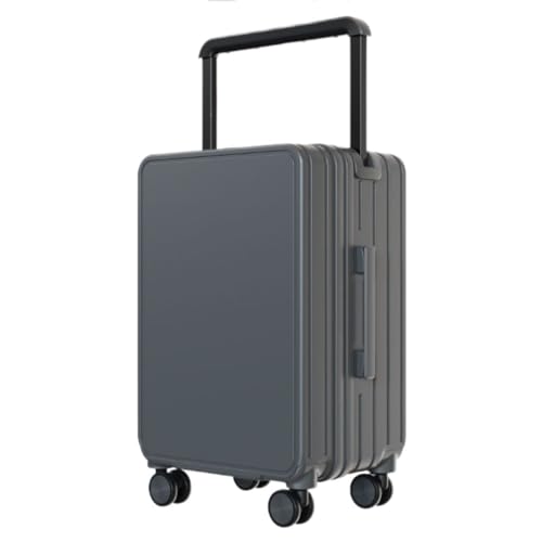 BKRJBDRS Koffer Mittelmontierter breiter Trolley-Koffer Business-Koffer Herren- und Damen-wasserdichter Universal-Rollenkoffer Koffer von BKRJBDRS
