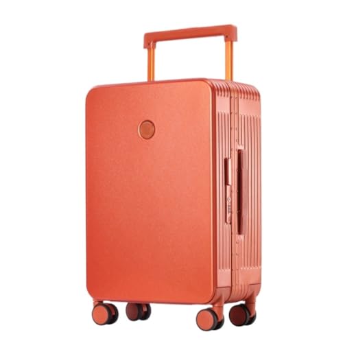 BKRJBDRS Koffer Modischer breiter Trolley-Koffer für Männer mit Aluminiumrahmen und verschleißfesten Rollen Koffer für Frauen Koffer von BKRJBDRS