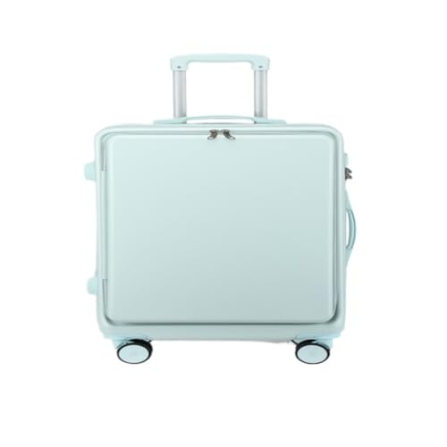 BKRJBDRS Koffer mit Frontöffnung für Damen und Herren, Universal-Trolley mit Rollen, Passwort-Koffer, Boarding-Koffer von BKRJBDRS