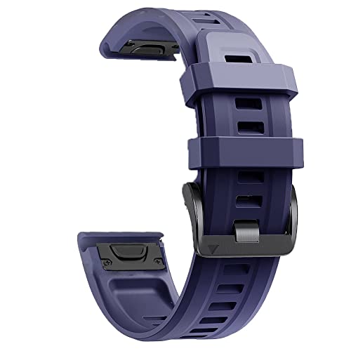 BKUANE 20 mm Uhrenarmband für Garmin Fenix 7S 5S / 5S Plus / 6S / 6SPro MK2S Silikon Schnellverschluss Uhrenarmband Easyfit Armband, 20mm D2 Delta S, Achat von BKUANE