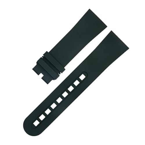 BKUANE 23 mm Fluorous FKM Gummi-Uhrenarmbänder für Blancpain-Armband Fifty Fathoms 5000 5015 Ersatzarmband, 23 mm, Achat von BKUANE