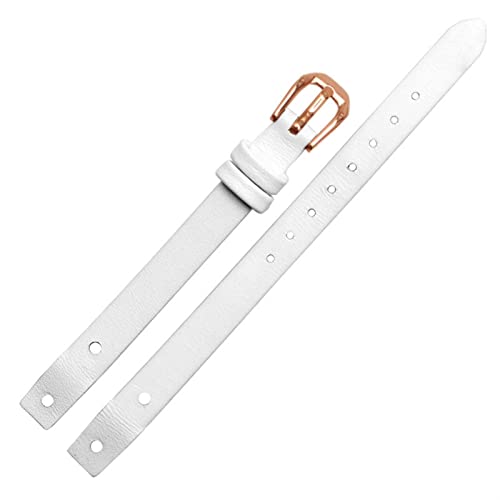 BKUANE Damen-Uhrenarmband aus echtem Leder für F Ossil ES4340, ES4119, ES4000, mit Schraube, 8 mm, rot, schwarz, blau, weiß, 8 mm, Achat BKUANE Damen-Uhrenarmband aus echtem Leder für F Ossil ES4340, ES4119, ES4000, mit Schraube, 8 mm, rot, schwarz, blau, weiß, 8 mm, Achat von BKUANE