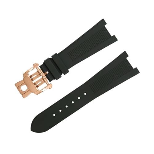 BKUANE Nautilus Uhrenarmband 5711/5712, Original-Interface-Armband, 25–12 mm, für Patek Philippe FKM Fluorkautschuk-Uhrenarmbänder, Zubehörband, 25-12, Achat von BKUANE
