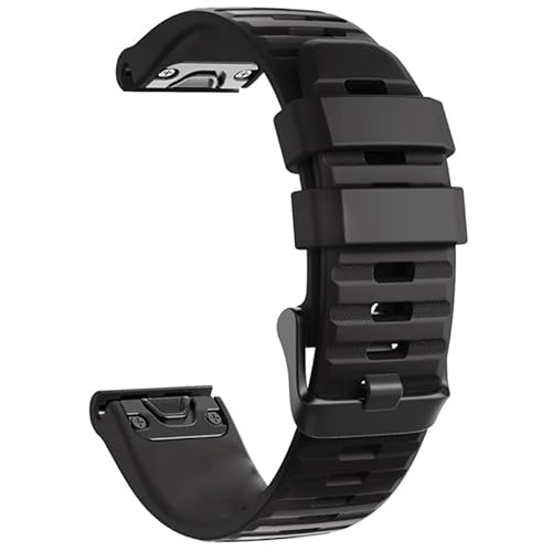 BKUANE Silikon-Armband für Garmin Fenix 6X Pro 6 6S 5S 5 5X Plus MK2S 935 945 745 S62 Easyfit Herren-Armbanduhr, 22 mm, Achat von BKUANE