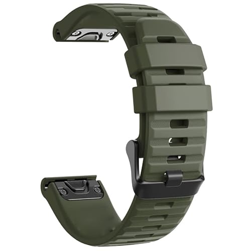 BKUANE Silikon-Armband für Garmin Fenix 6X Pro 6 6S 5S 5 5X Plus MK2S 935 945 745 S62 Easyfit Herren-Armbanduhr, For Approach S60 S62, Achat von BKUANE