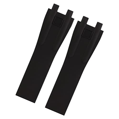 BKUANE Silikon-Gummi-Uhrenarmband für Ulysse Nardin, Outdoor-Sport, wasserdichtes Armband, Ersatzarmband, Uhrenzubehörteile, 26 mm, Achat von BKUANE