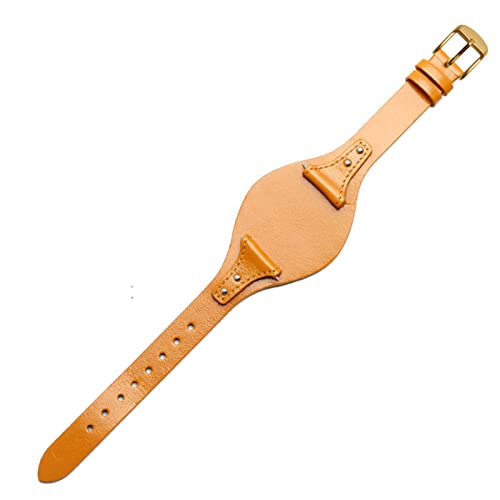 BKUANE Uhrenarmband aus echtem Leder für Fossil ES4114, ES4113, ES3625, ES3616, 18 mm, modisches Armband, 18 mm, Achat von BKUANE