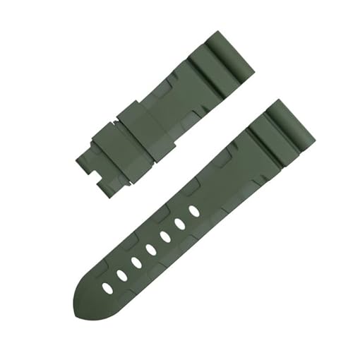 BKUANE Uhrenarmband für Panerai-Armband für PAM1392/0682-Serie, weiches FKM-Gummi, 22 mm, 24 mm, 42/44 mm Zifferblatt, 22 mm, Achat von BKUANE