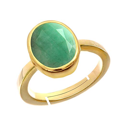 BL Fedput 3.25 Ratti 2.41 Karat A+ Qualität Smaragd Panna Edelstein Ring für Damen und Herren Lose Edelstein Smaragd, Lose Edelsteine, Smaragd von BL Fedput