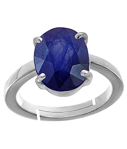 BL Fedput 5.25 Ratti 4.45 Karat A+ Qualität Blauer Saphir Neelam Edelstein Ring für Damen Herren Edelstein Blauer Saphir, Edelstein, Blauer Saphir von BL Fedput