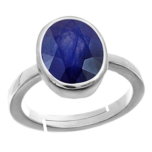 BL Fedput 5.25 Ratti 4.45 Karat A+ Qualität Blauer Saphir Neelam Edelstein Ring für Damen Herren Edelstein Blauer Saphir Edelstein Blauer Saphir, Edelstein, Blauer Saphir von BL Fedput