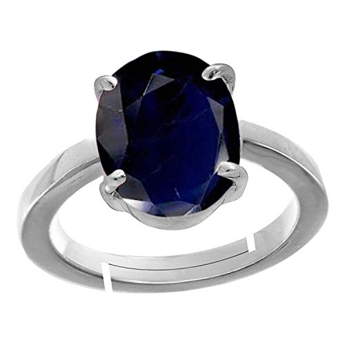 BL Fedput 6.25 Ratti 5.45 Karat A+ Qualität Blauer Saphir Neelam Edelstein Ring für Damen Herren Edelstein Blauer Saphir, Edelstein, Blauer Saphir von BL Fedput