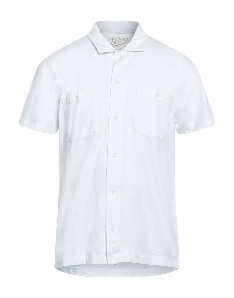 BL'KER Hemd Herren Weiß von BL'KER