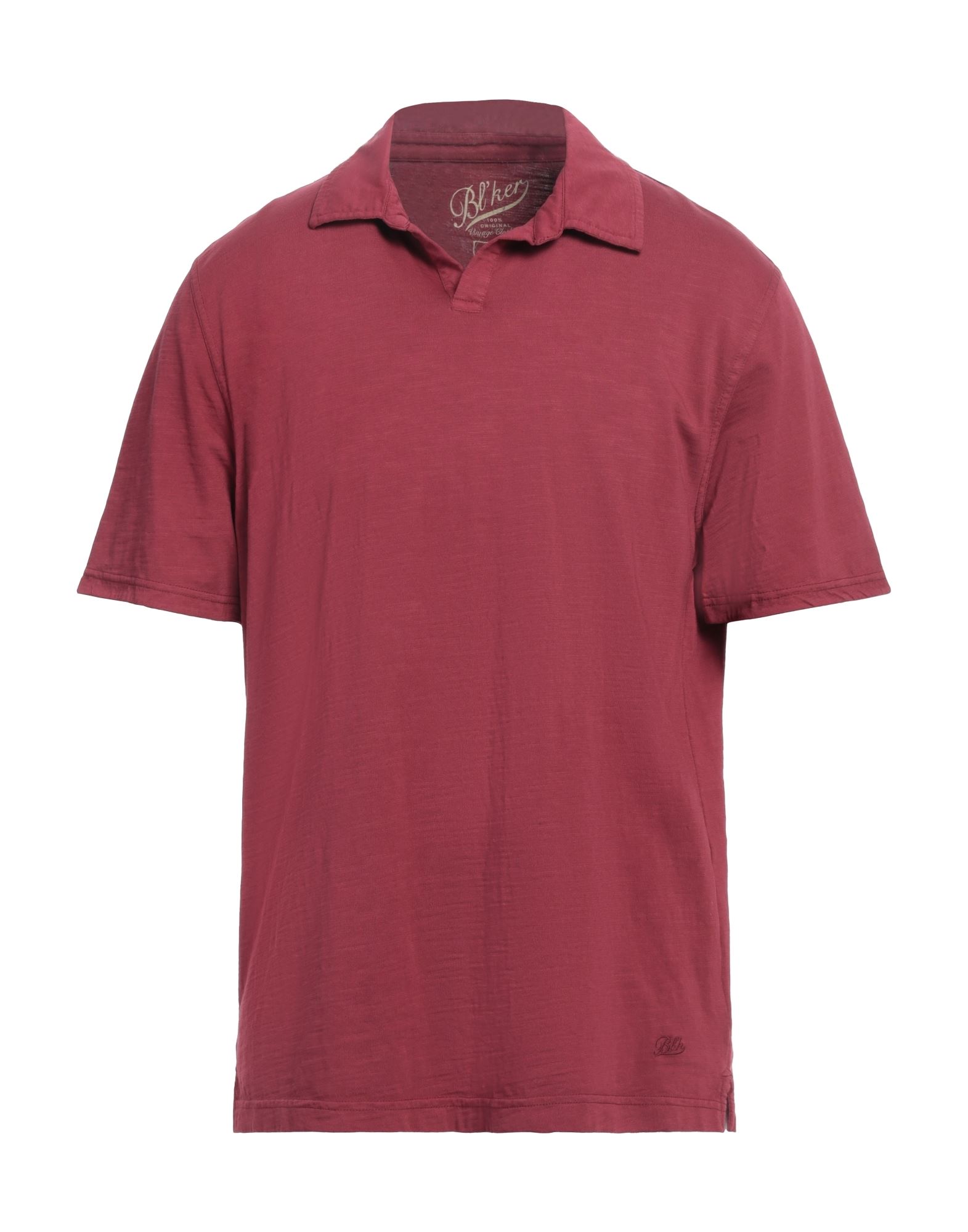 BL'KER Poloshirt Herren Bordeaux von BL'KER