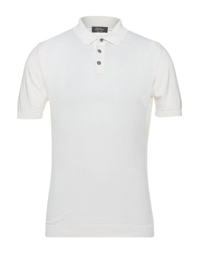 BL'KER Pullover Herren Weiß von BL'KER