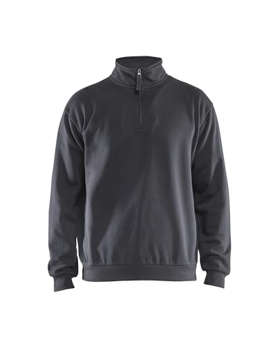 BLÅKLÄDER Blaklader Sweatshirt mit halbem Reißverschluss 3587-1169 - Größe XL - Mittelgrau BLÅKLÄDER Blaklader Sweatshirt mit halbem Reißverschluss 3587-1169 - Größe XL - Mittelgrau von BLÅKLÄDER