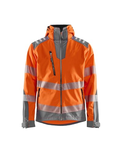 Blaklader Softshelljacke High Vis 4491-2513 - Größe XXL - Hochsichtbares Orange/Mittelgrau Blaklader Softshelljacke High Vis 4491-2513 - Größe XXL - Hochsichtbares Orange/Mittelgrau von BLÅKLÄDER
