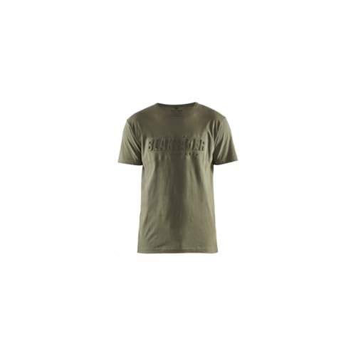 Blaklader T-Shirt 3D 3531-1042 - Größe M - Herbstgrün von BLÅKLÄDER