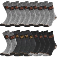 Black+Decker Crew Work Socks Unisex Herren Damen Arbeitssocken 10er Pack von BLACK+DECKER