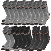 Black+Decker Crew Work Socks Unisex Herren Damen Arbeitssocken 20er Pack von BLACK+DECKER