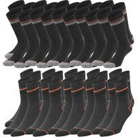 Black+Decker Crew Work Socks Unisex Herren Damen Arbeitssocken 20er Pack von BLACK+DECKER