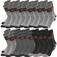 Black+Decker Crew Work Socks Unisex Herren Damen Arbeitssocken 20er Pack von BLACK+DECKER