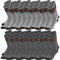 Black+Decker Crew Work Socks Unisex Herren Damen Arbeitssocken 20er Pack von BLACK+DECKER