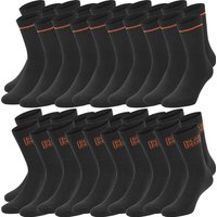 Black+Decker Crew Work Socks Unisex Herren Damen Arbeitssocken 20er Pack von BLACK+DECKER