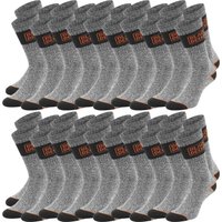 Black+Decker Crew Work Socks Unisex Herren Damen Arbeitssocken 20er Pack von BLACK+DECKER