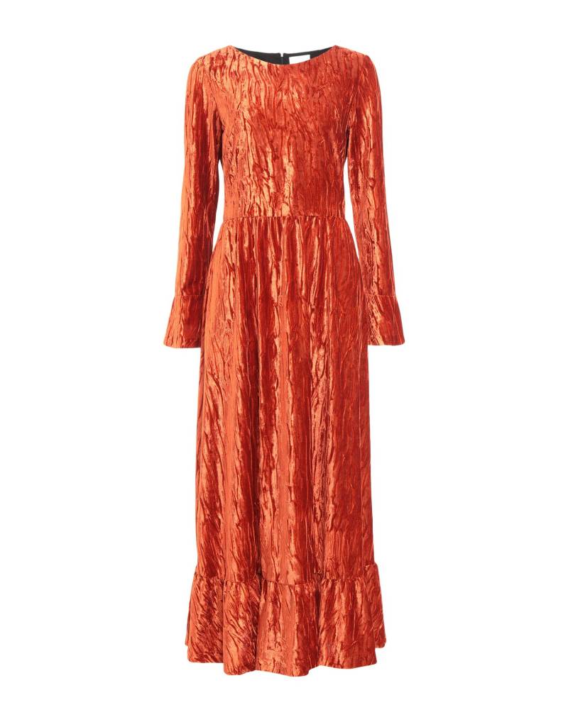 BLACK CORAL Maxi-kleid Damen Rostrot von BLACK CORAL