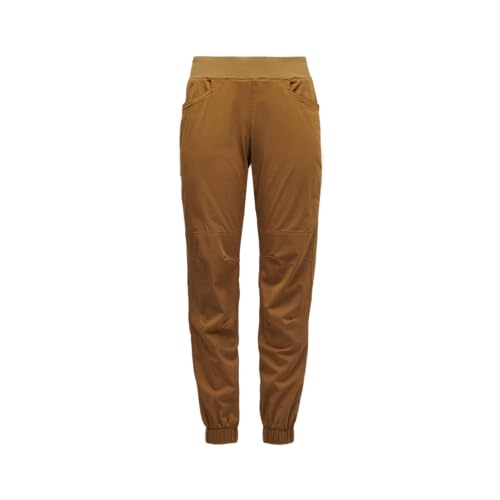 BLACK DIAMOND Notion SP Damen-Hose, Jogger-Stil, Kletter- und Aktivhose, Dark Curry, M von BLACK DIAMOND