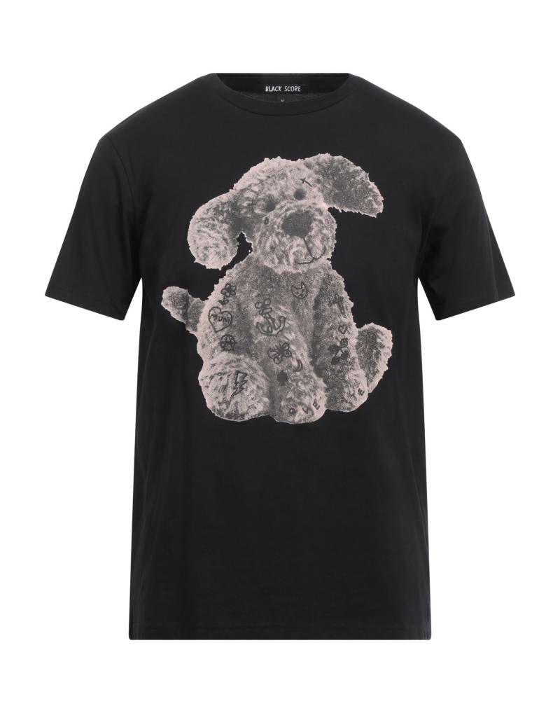 BLACK SCORE T-shirts Herren Schwarz von BLACK SCORE
