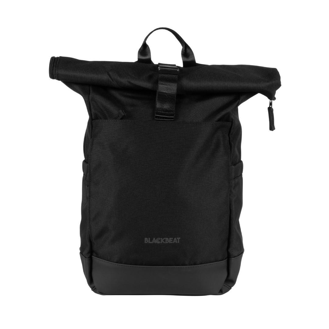 BLACKBEAT - Freizeitrucksack Schwarz Schwarz von BLACKBEAT