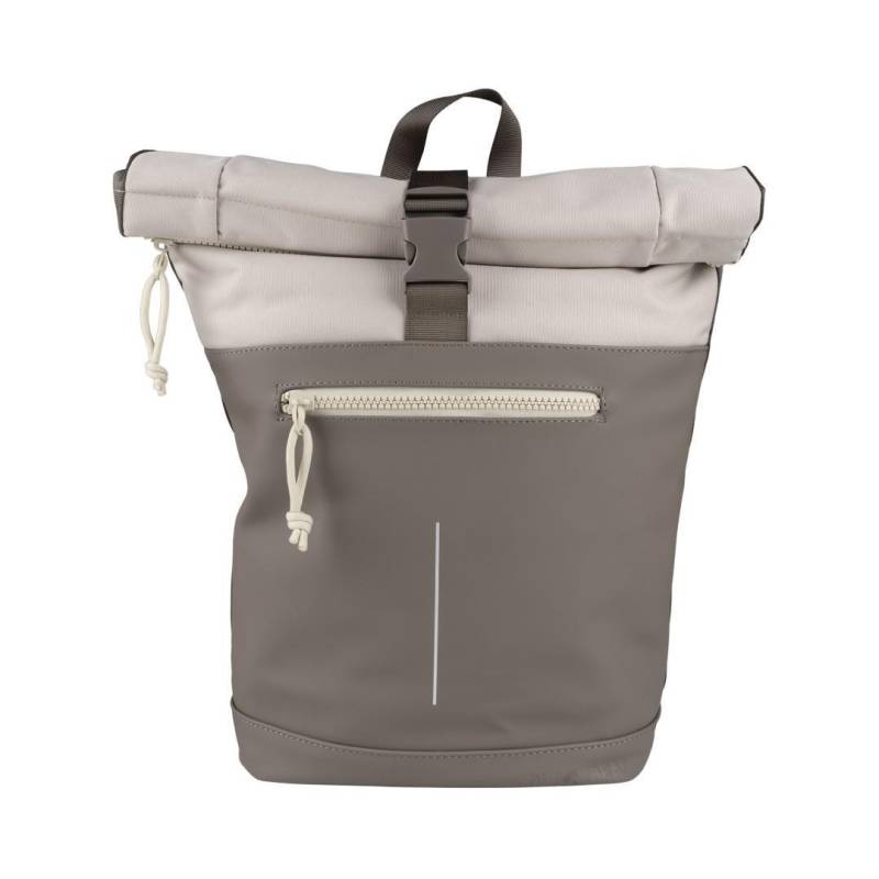 BLACKBEAT - Freizeitrucksack Taupe Beige Taupe von BLACKBEAT