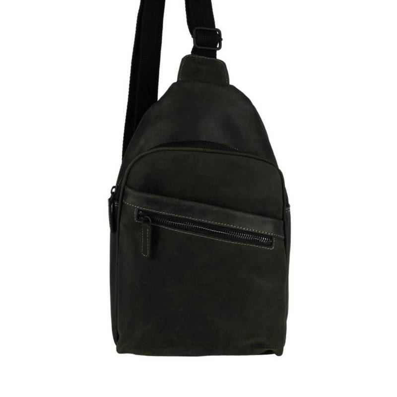 BLACKBEAT - Hunter Bodybag Schwarz Schwarz von BLACKBEAT