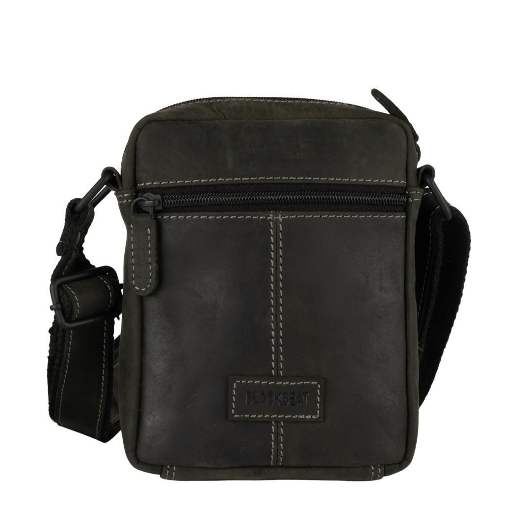BLACKBEAT - Hunter Crossbag Schwarz Schwarz von BLACKBEAT