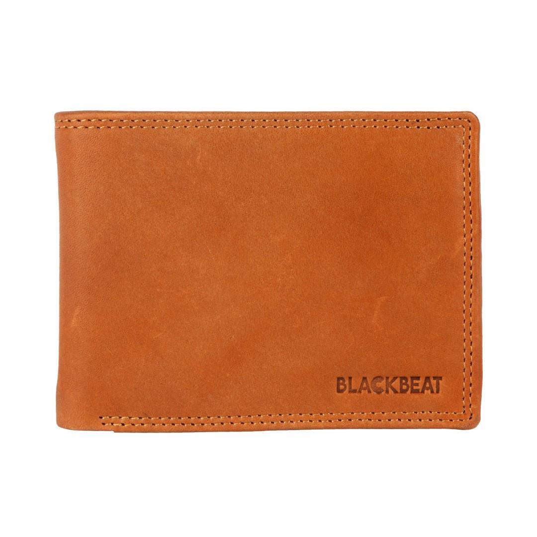 BLACKBEAT - KANADA Scheintasche Cognac Cognac von BLACKBEAT