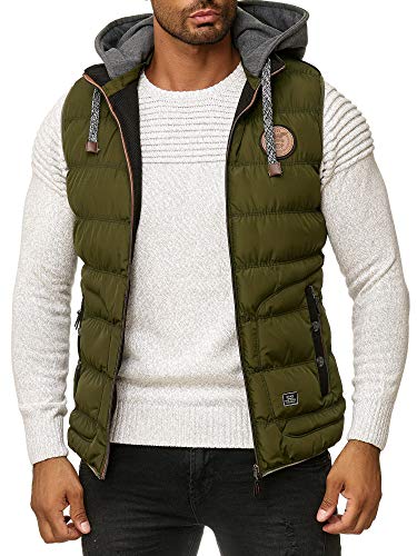 Blackrock Herren Outdoor-Weste - Slim-Fit - Abnehmbare Kapuze und Stehkragen - Moderne Stepp-Weste - Khaki M Blackrock Herren Outdoor-Weste - Slim-Fit - Abnehmbare Kapuze und Stehkragen - Moderne Stepp-Weste - Khaki M von Blackrock