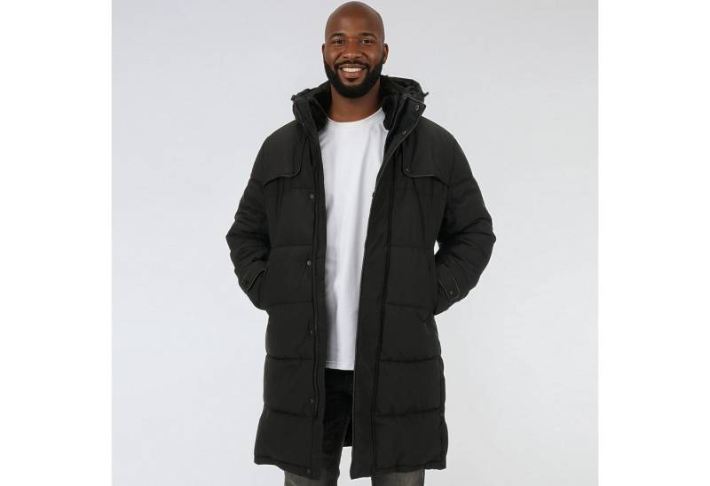 BLACKROCK Steppjacke Herren, Winterjacke mit Kapuze, Wintermantel Parka Abnehmbare Kapuze, warm gefüttert, windabweisend von BLACKROCK