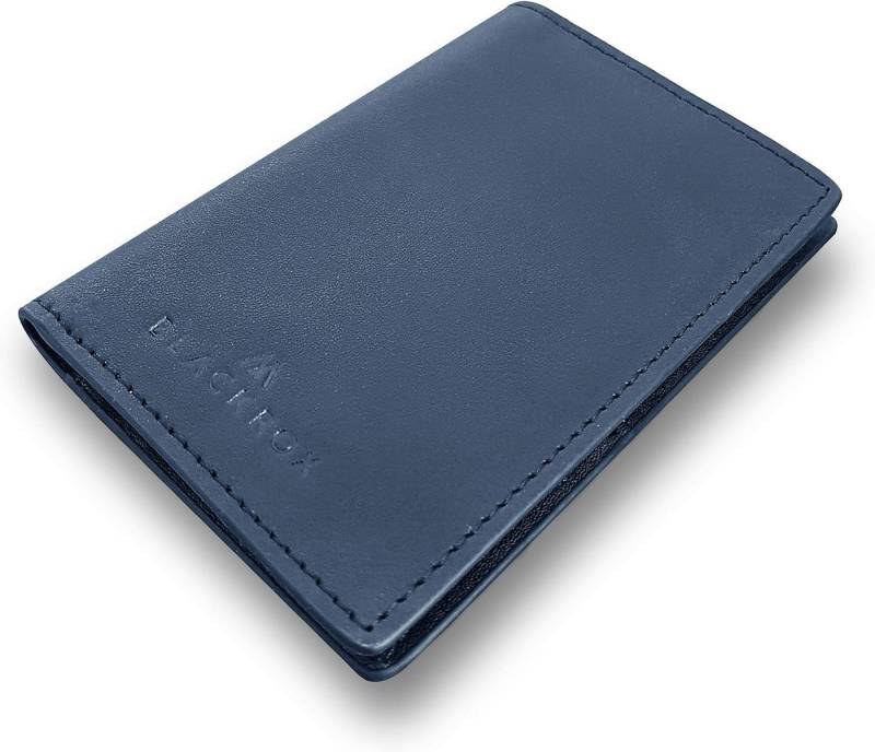 BLACKROX Geldbörse [Vergleichssieger 2025] Kreditkartenetui, RFID-Blocker, Echtleder von BLACKROX