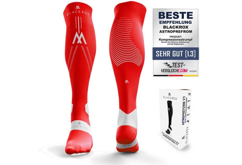 BLACKROX Kompressionsstrümpfe [Vergleichssieger 2025] Astropreform V1, Gr. S-XL, Damen und Herren von BLACKROX