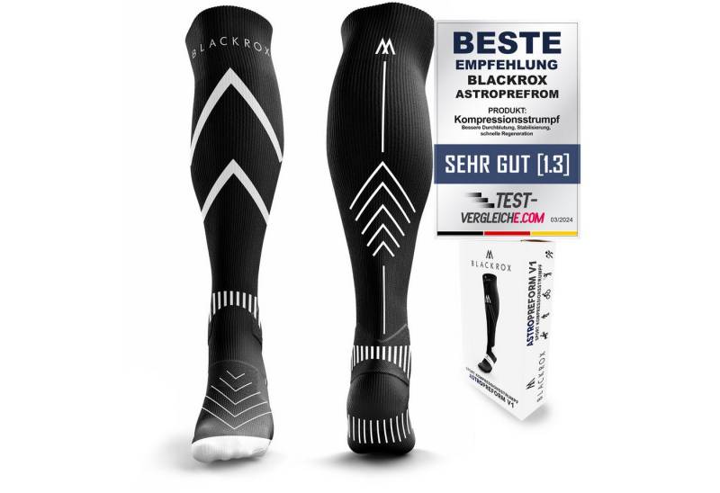 BLACKROX Kompressionsstrümpfe [Vergleichssieger 2024] Precision, Gr. S-XL, Damen und Herren von BLACKROX